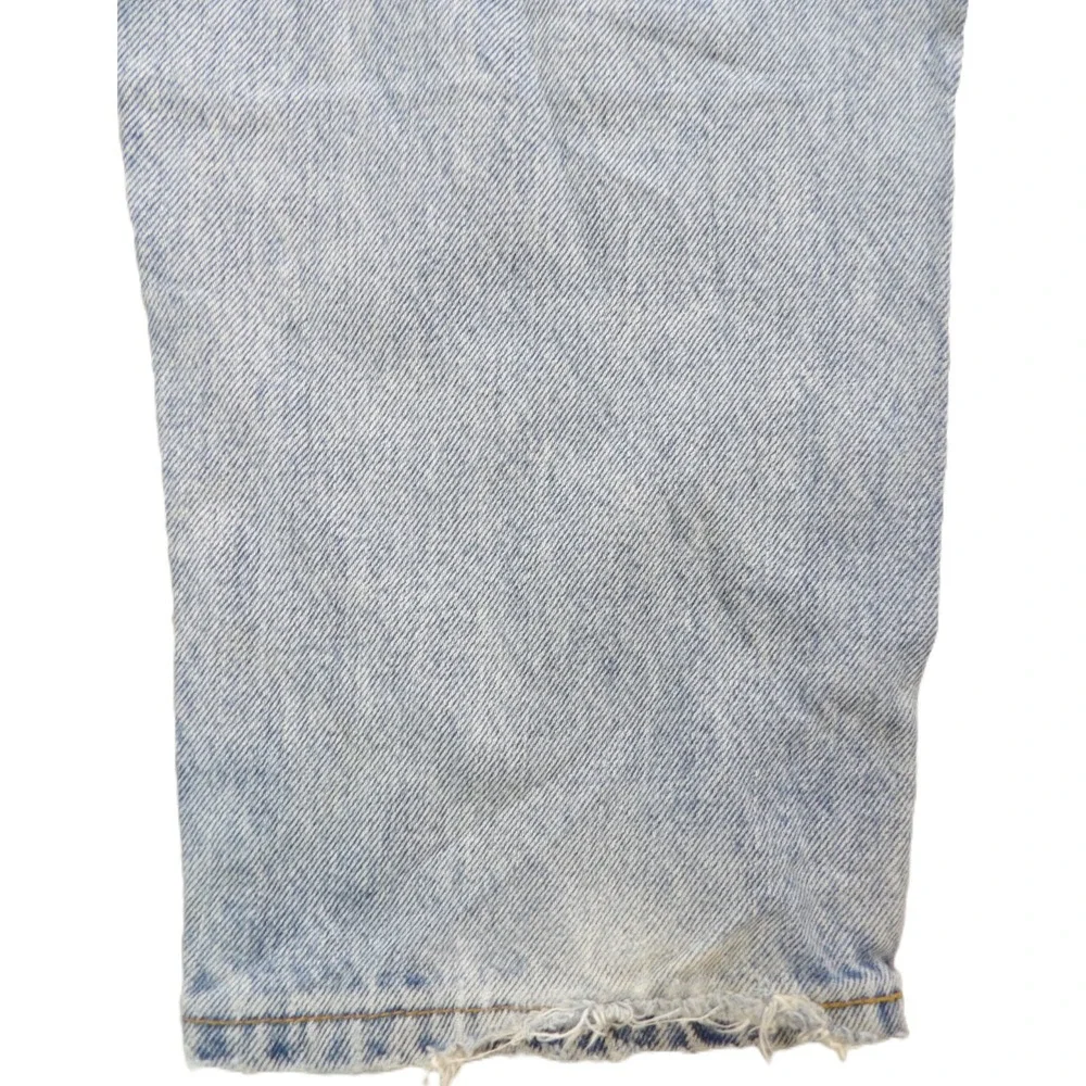 VTG Levis 560 Jeans Men 30x32 Made in USA Light Wash Loose Fit Tapered Blue 90s
